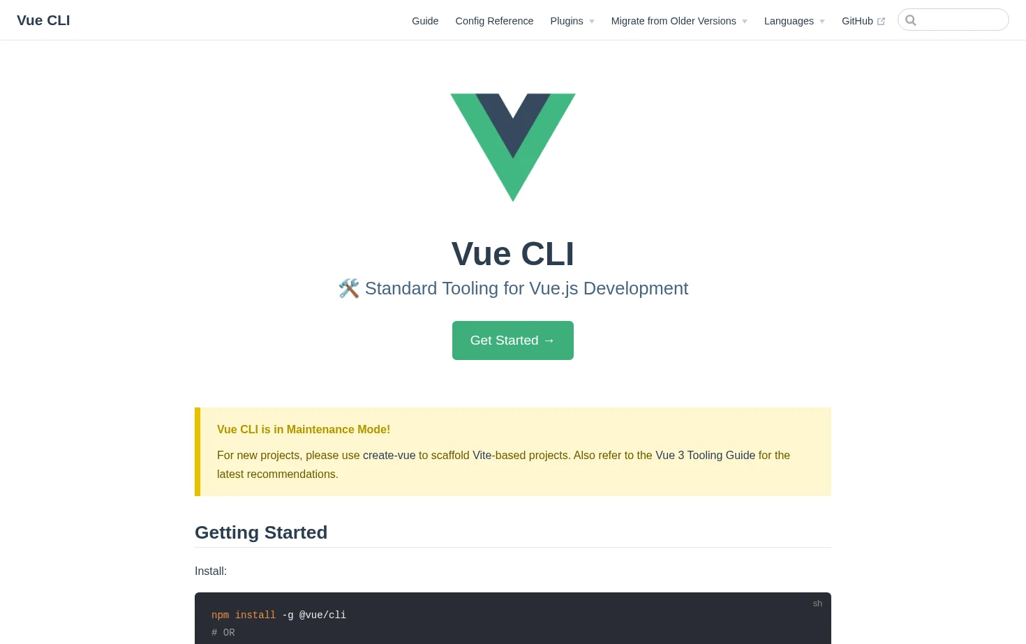 Vue CLI 页面快照